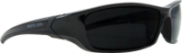 BANDIT III SAFETY GLASSES OUTLAW BLACK WITH ANTI REFLECTIVE SMOKE LENS